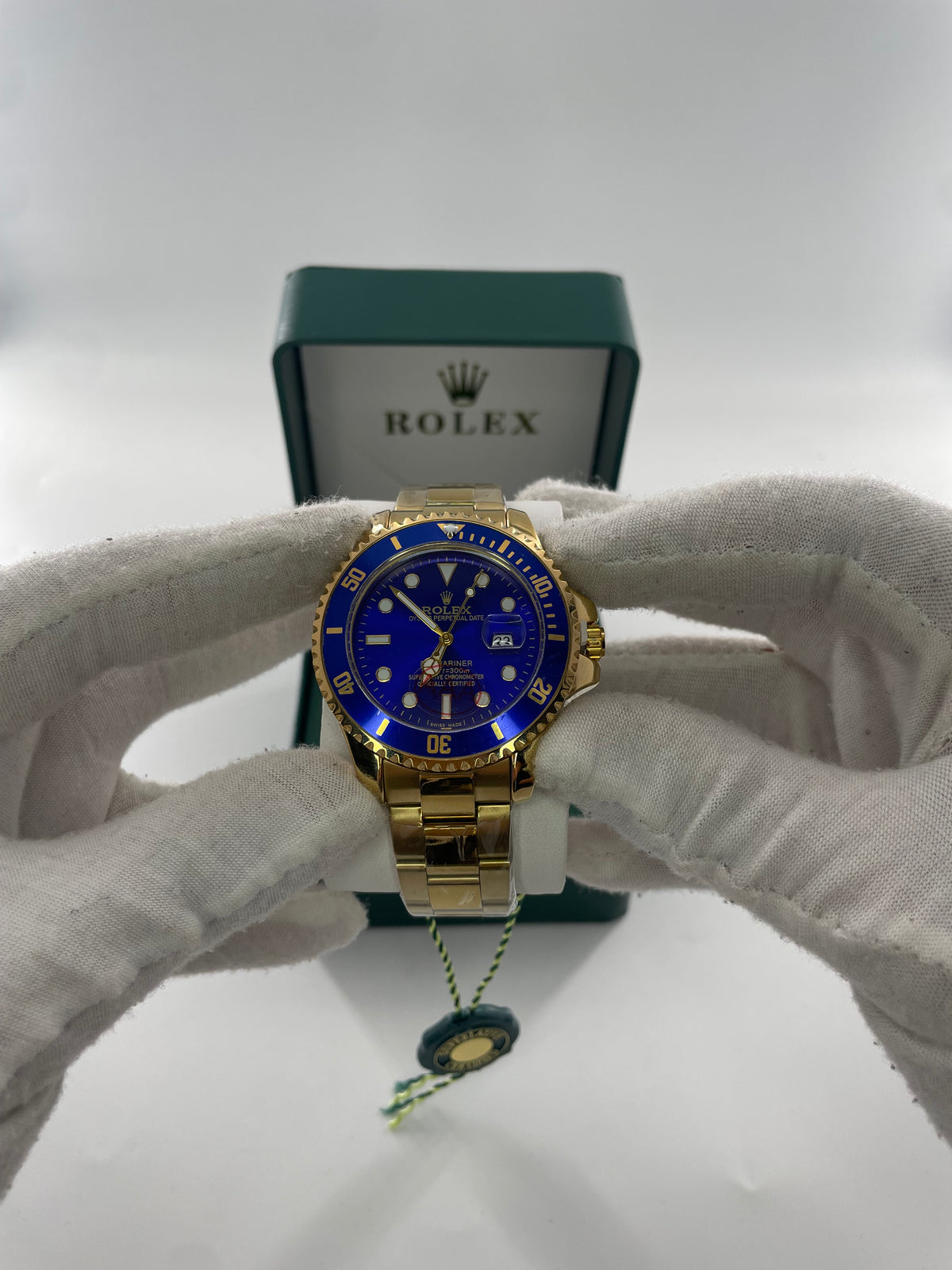 SUBMARINER GOLD BLUE