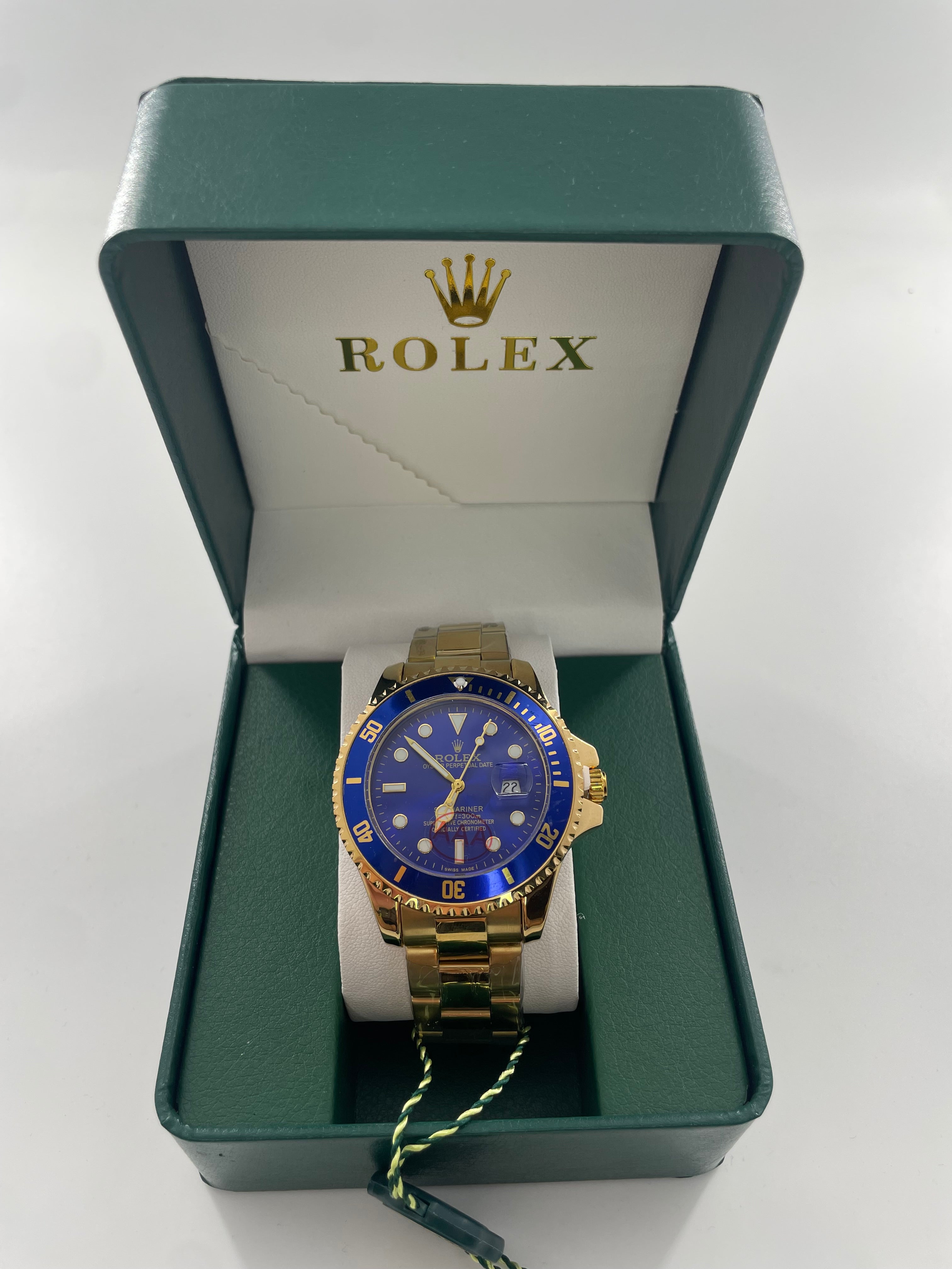 SUBMARINER GOLD BLUE